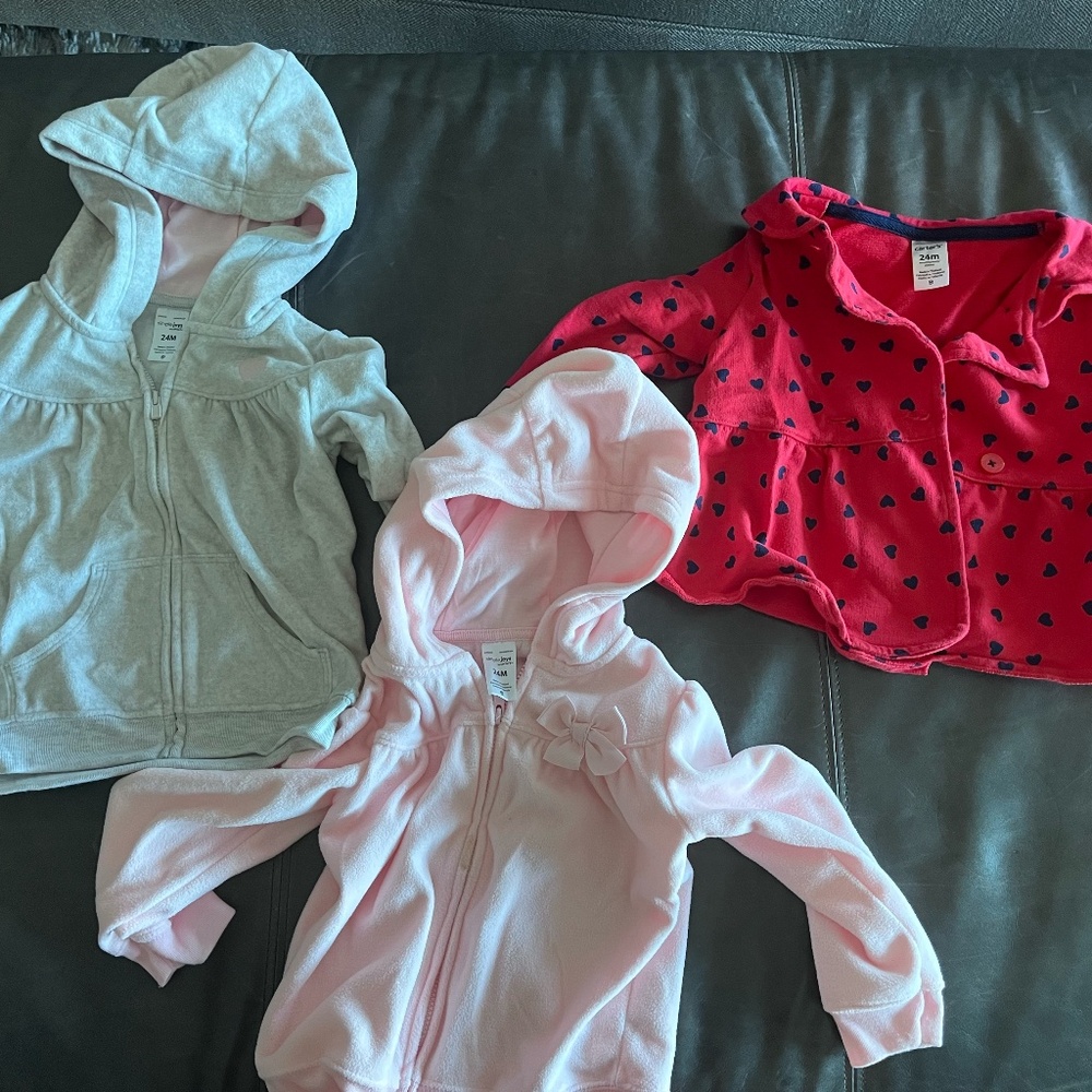 Girls 24 Months Carters Jackets